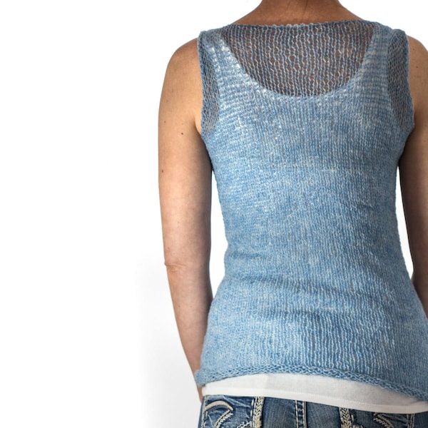 Summer Tank Top Beginner Knitting Pattern - Truthfulness