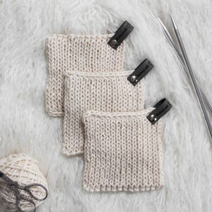 KNITTING PATTERN, Super Simple Pot Holder Knitting Pattern, Double Thick, No Purl Stitches, Downloadable PDF, Beginner-Friendly, Handy