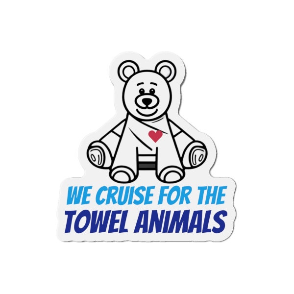 Cruise Door Decorations: Funny Towel Animal Cruise Door Magnet, Cute Stateroom Door Decoration, Cabin Door Decor, Magnetic Stateroom Sign