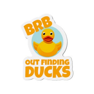 Cruise Duck Magnet - Cruise Ship Door Magnet, Finding Cruise Ducks Magnet, Cruise Door Magnet Ideas, Cruise Door Decorations, Duck Magnet