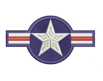 Air Force Embroidery Design 6 Sizes INSTANT DOWNLOAD Embroidery Air Force Embroidery Design 6 Sizes INSTANT DOWNLOAD Embroidery