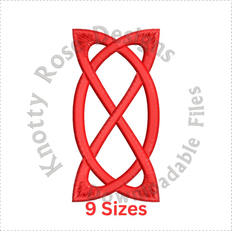 Celtic Knotwork Rectangle 1 (instant Download) Machine Embroidery ...