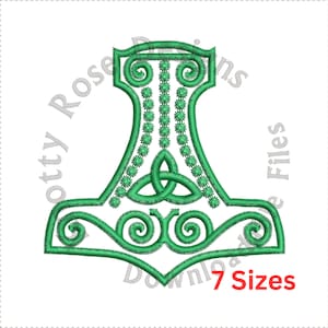 Thors Hammer 1 (Instant Download) Stickdatei