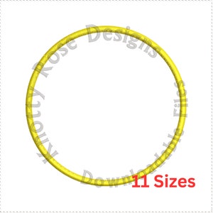 Appliqué cirkel 2 (directe download) machineborduurontwerp