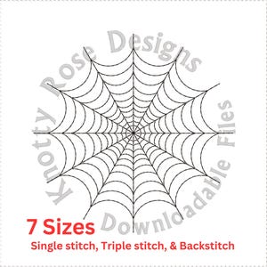 Web 1 (Instant Download) Machine Embroidery Design Quilting