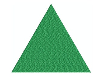 Machine Embroidery Design Instant Download - Equilateral Triangle 1