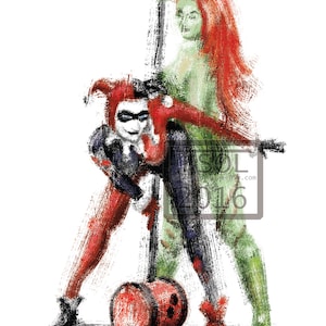 Harley and Ivy Print