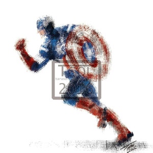 Captain America Print