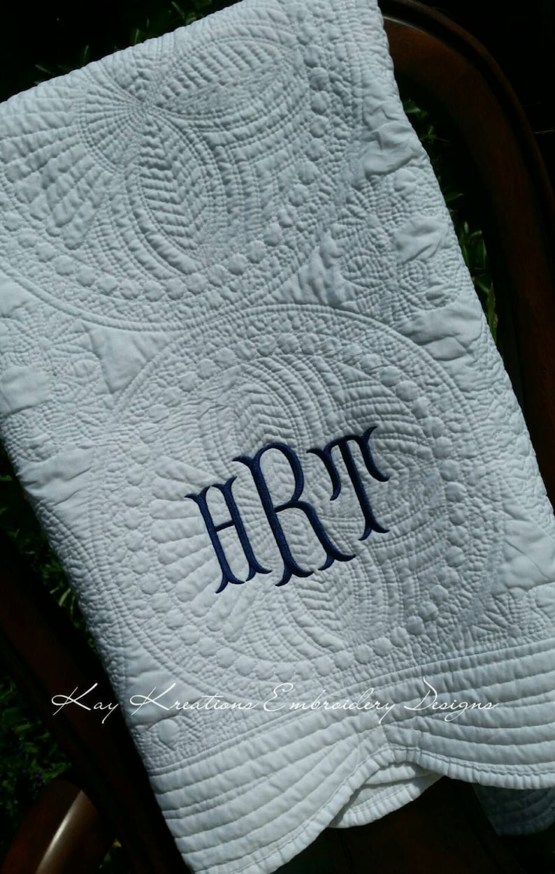 Monogrammed Quilted Baby Blankets Boys Quilted Baby Blanket Etsy