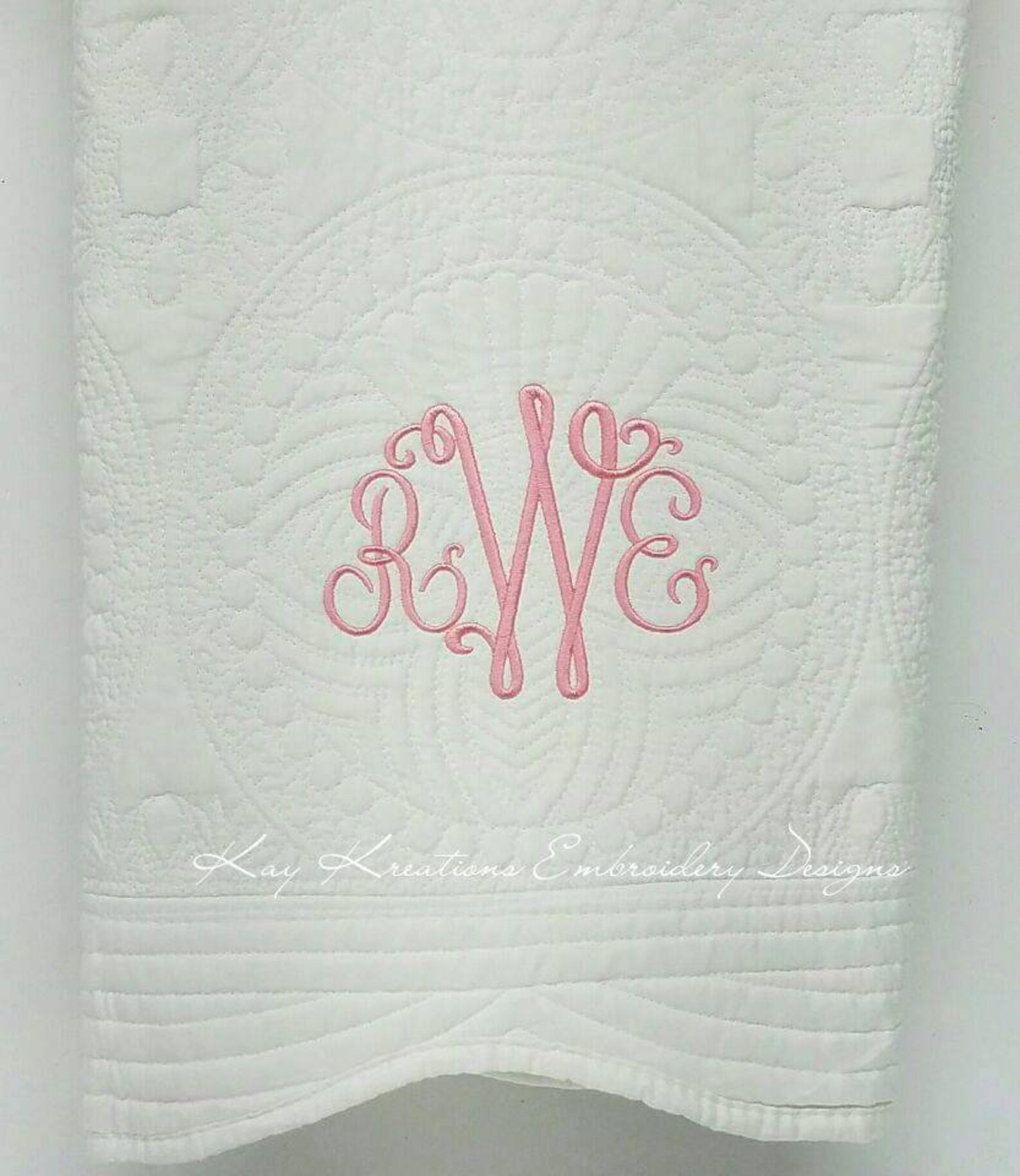 Monogrammed Baby Blankets Girls & Boys Quilted Baby Blanket Etsy