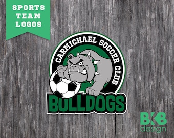 Logo o mascotte personalizzati per squadre sportive