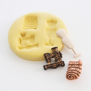 Sewing Kit Silicone Mold