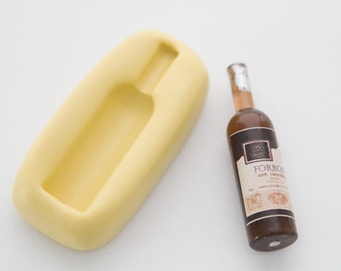 Wine Bottle Silicone Mold Etsy