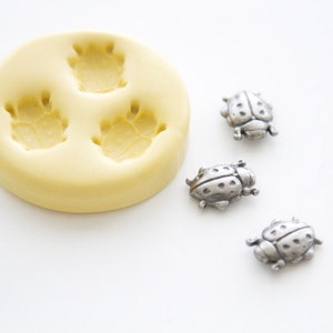 Lady Bugs Silicone Mold 3 Cavity