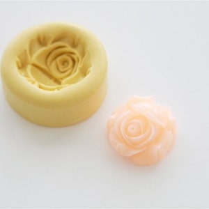 Rose Cabochon Silicone Mold