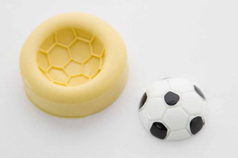 Soccer Ball Silicone Mold Etsy