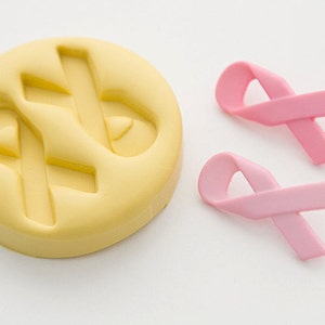 Awareness Ribbon Silicone Mold: 2 Cavity
