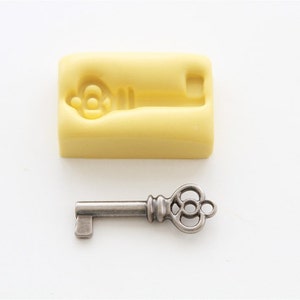 Small Skeleton Key Silicone Mold