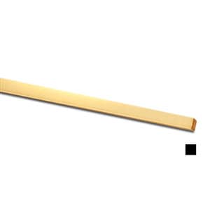 May include: A long, thin, flat piece of gold-colored metal. It is square in shape and has a smooth, polished surface.