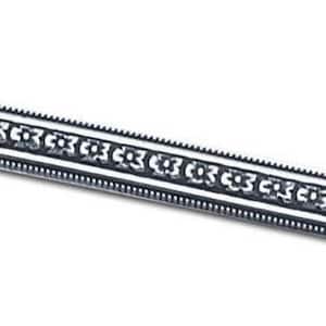 Flowers/Beaded Edge Patterned 925 Sterling Silver Wire, By the Inch or 6 Inches, Made in USA Findings, Supplies, Bracelets, Cuffs, Rings