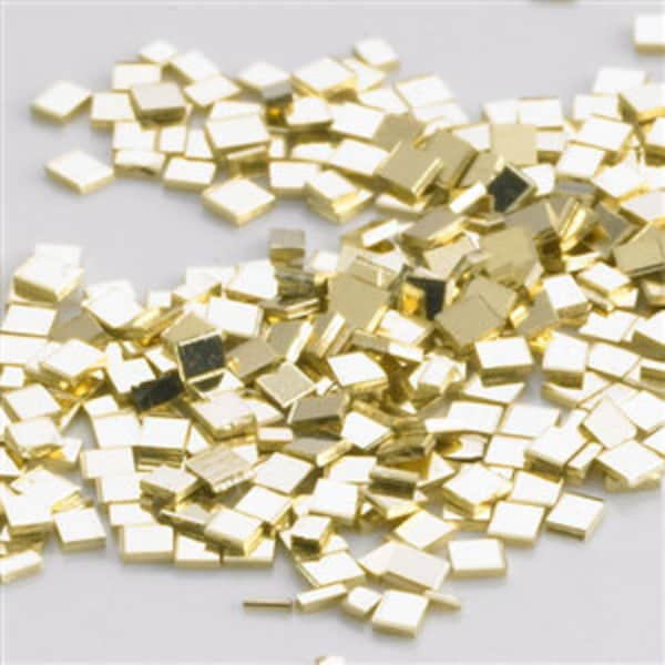 14k Yellow Plumb Gold Solder Chips, Quantity 48 pcs., Easy/Medium/Hard Solder Chips, Soldering Supplies