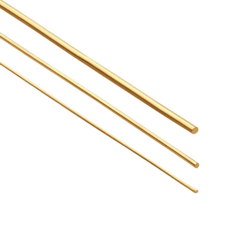 14k Yellow Gold Filled SOLDER FILLED Round Wire 18 gauge Etsy