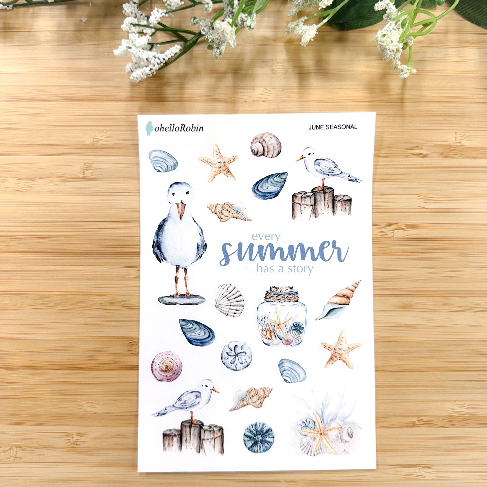 Colorful Happy Planner Journal Pages