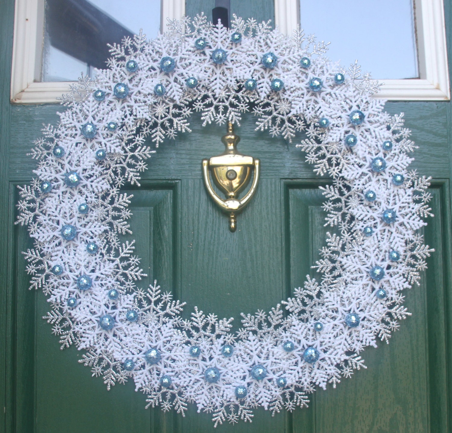 Snowflake Christmas Wreath 