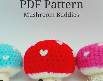 Pattern Only -  Mushroom Buddies