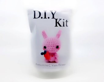 DIY KIT - Amigurumi C Yarn Bunny