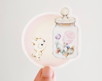 Sticker - All about Clarissa (Candy Jar)