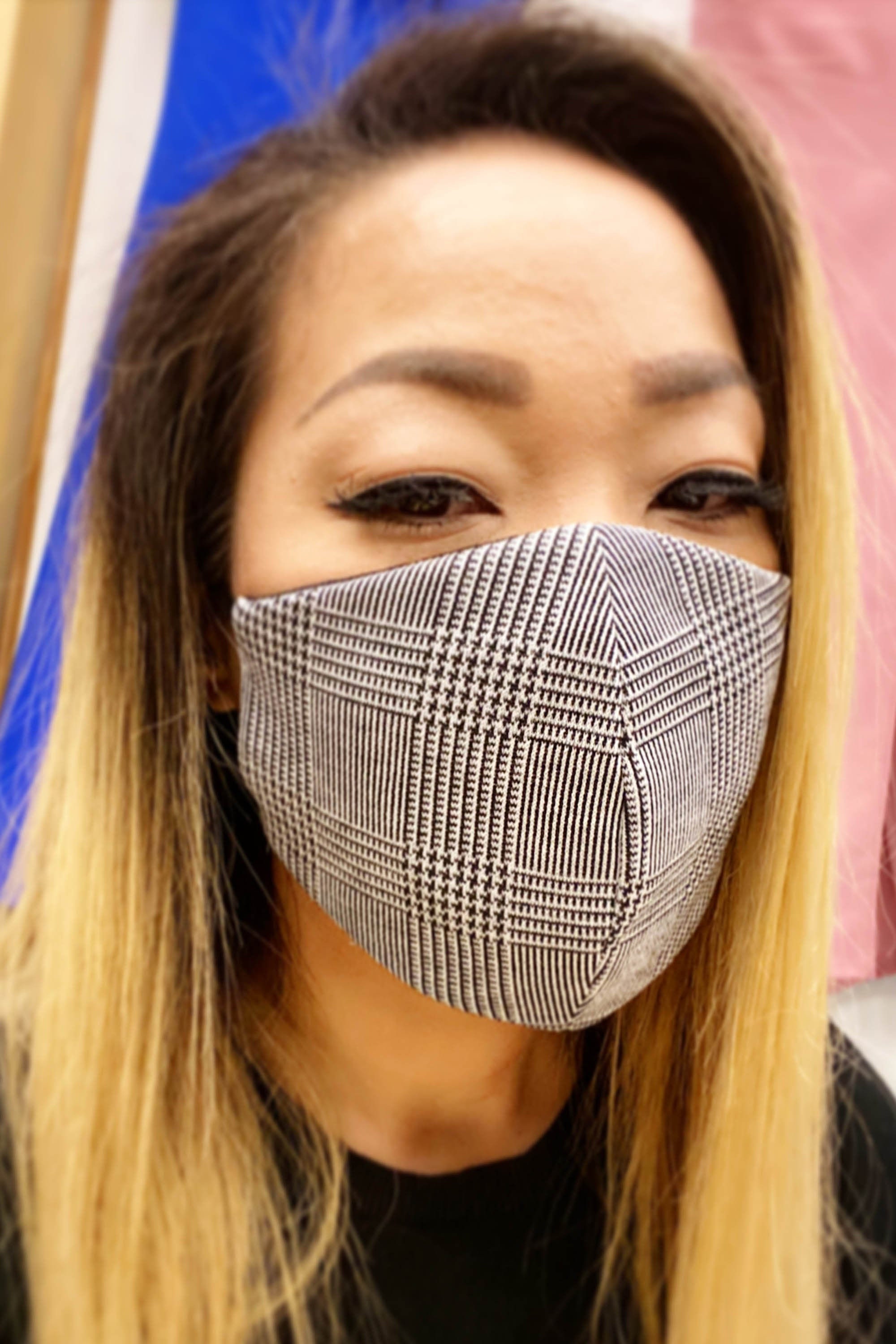 Plaid Face Mask