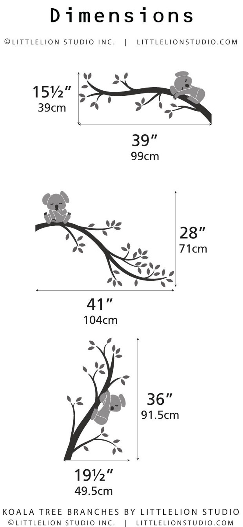 Kids Grey Pink Wall Sticker Decal Decor Baby Room Modern Etsy