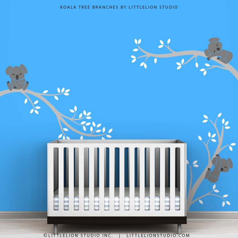 Kids Wall Decal Baby Boy Room Decor Blue Wall Decor Kids Rooms Etsy