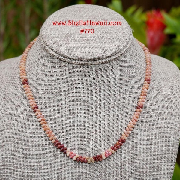 Made to order! 17” Kahelelani shell necklace #770