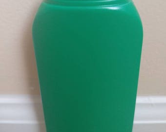 Set of 10 6 oz Green Tottle Bottle & Black Cap Set