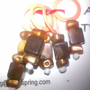 Beaded Knit Stitch Marker (Set of 5)