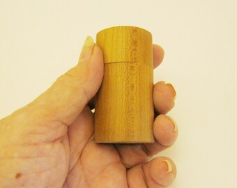 Small Box (Mahogany) Hand-turned BX-047