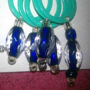 Beaded Knit Stitch Marker (Set of 5)