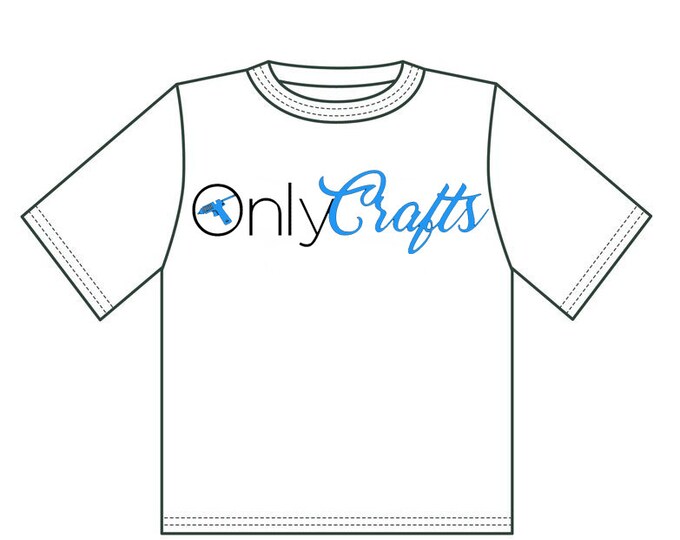 Only Crafts Hot Glue Gun Only Fans T-shirt Decal Sticker Tote Bag