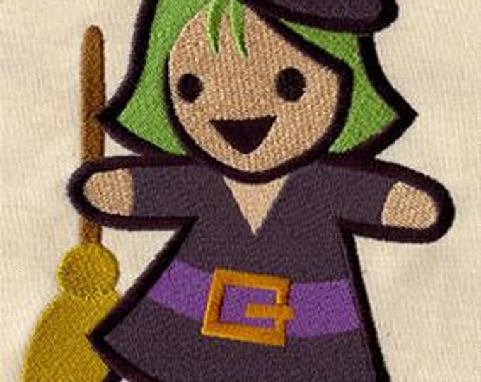 Cute Witch Kawaii Mythology Dice Bag or Pouch