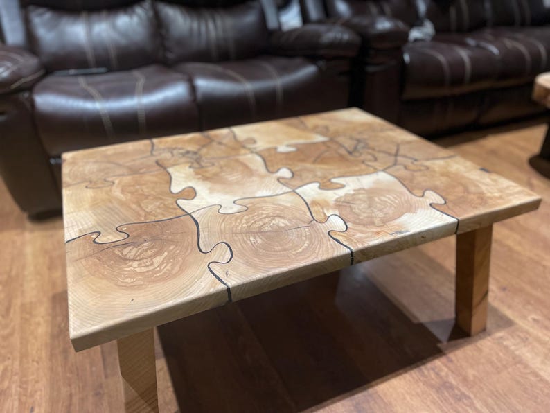 Puzzle Coffee Table - Etsy
