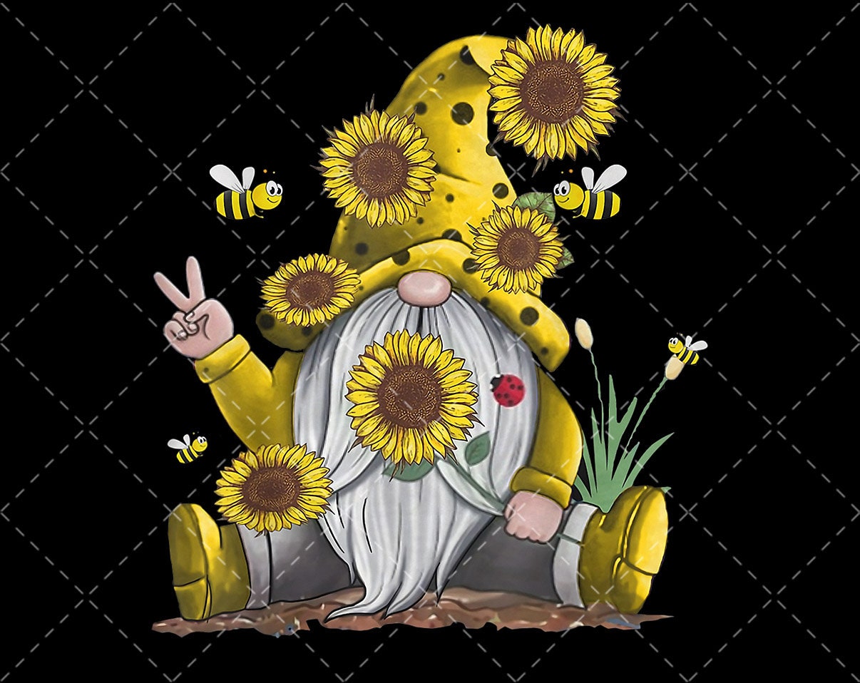 Free Free 118 Sunflower Gnome Svg SVG PNG EPS DXF File
