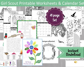 Girl Scout Binder | Etsy