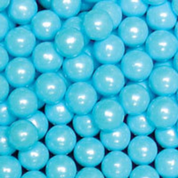 Blue Pearl Candy Beads Edible Cupcake Decorations Etsy