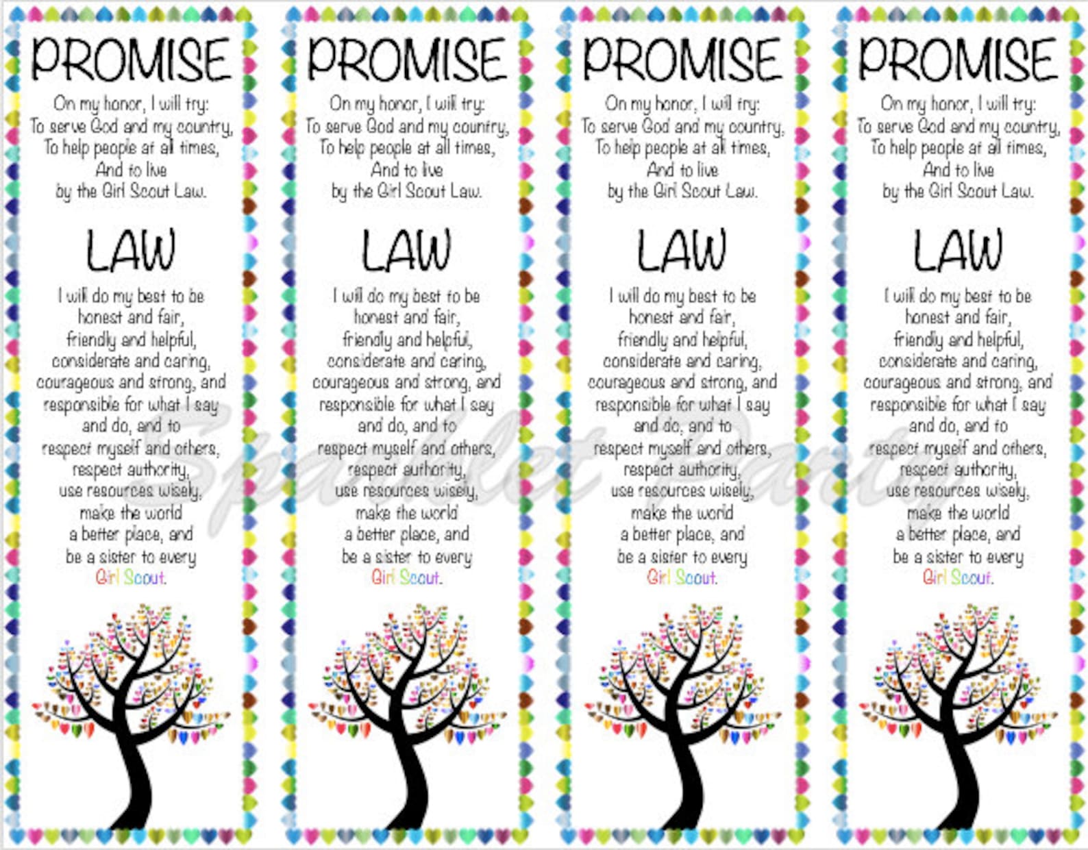 girl-scout-promise-and-law-bookmark-printable-etsy
