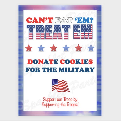 Girl Scout Cookie Booth Donation Sign Sheet Printable - Etsy
