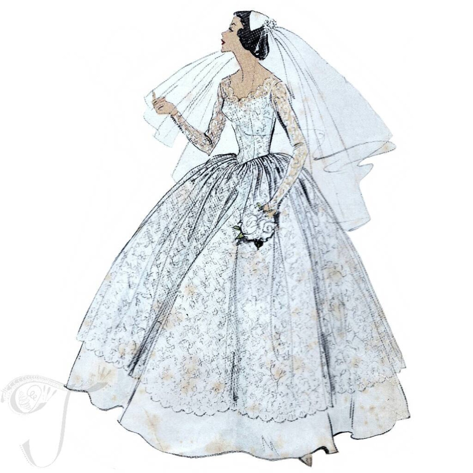 bridal gown patterns to sew