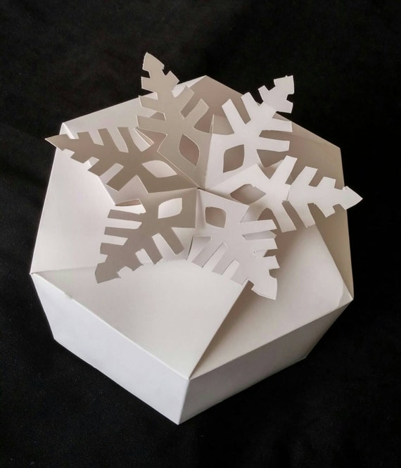 Large Snowflake Gift Box