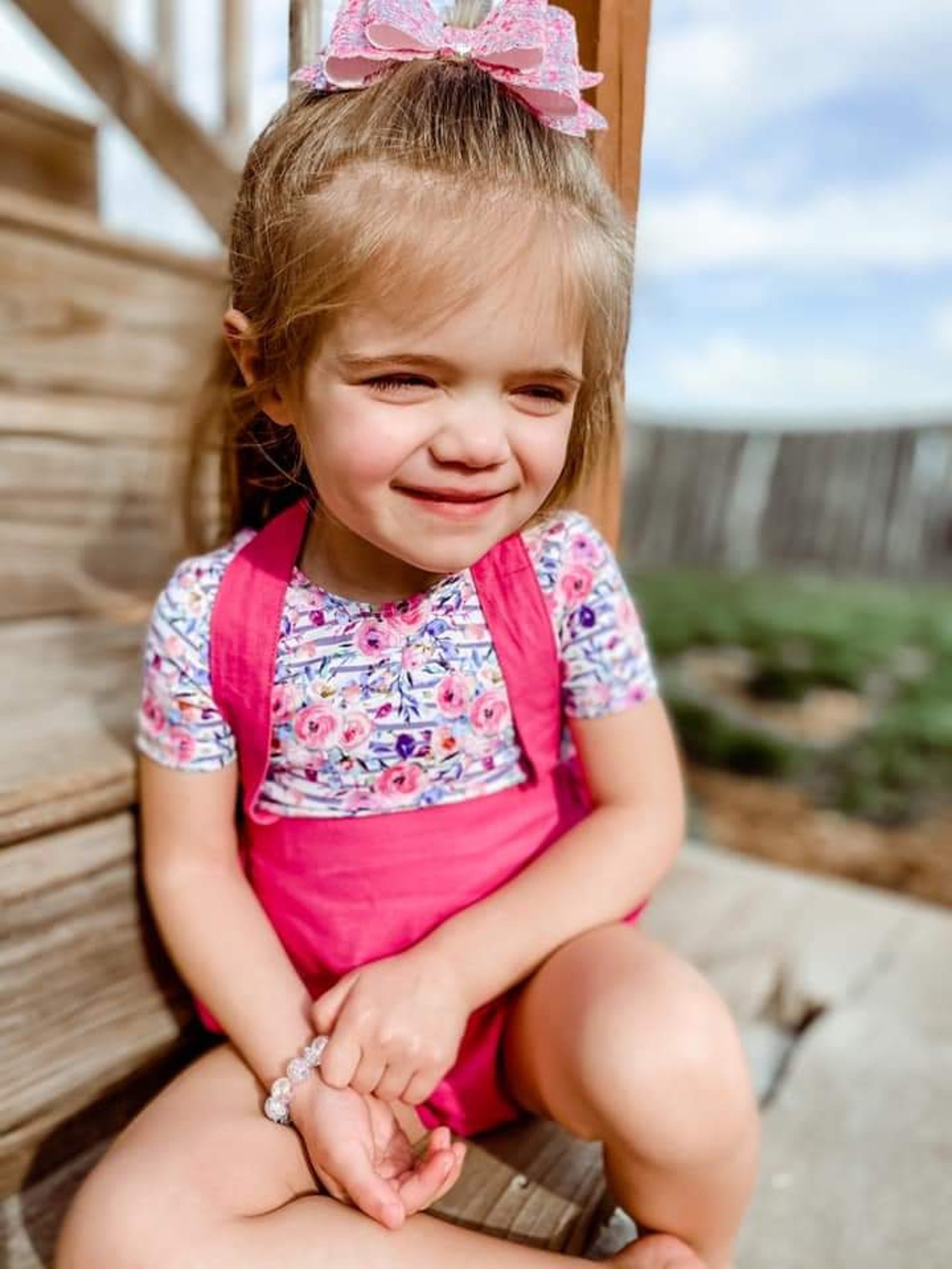 Hot Pink Suspender Bloomers Baby Girl Valentine Cupid Etsy